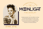 Tropikana Monoline Vintage Typeface, a Serif Font by Creatype Studio (Thumbnail 4 of 9)