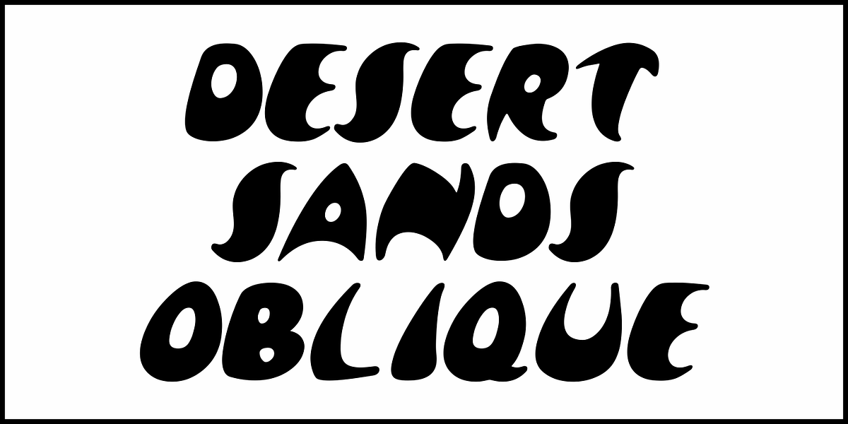 Desert Sands JNL, a Sans Serif Font by Jeff Levine Fonts (Photo 4 of 5)