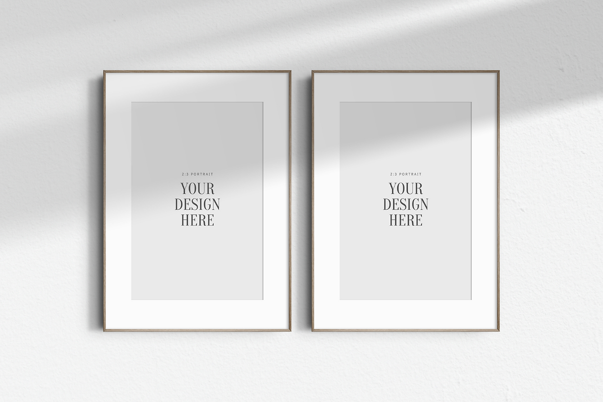 Frame Mockup BUNDLE 5:7 A4 Portrait, a Product Mockup by DESIGN BY nube (Photo 15 of 15)