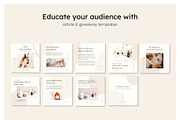 Natural Beauty Instagram Feed Canva, a Social Media Template by Cultive Creative (Thumbnail 9 of 13)