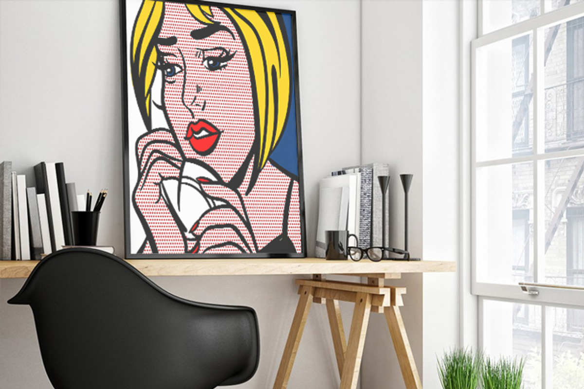 Pop art, a Person Illustration by Ira Cvetnaya (Photo 5 of 5)