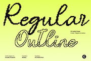 CS Amilia Pixel, a Script Font by Craft Supply Co. (Thumbnail 4 of 8)