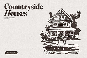 Countryside House Sketch Collection