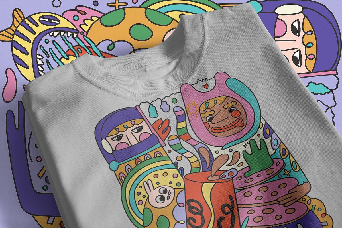 Fast Food Doodles. Vector and raster, a Food Illustration by Oliana Moroz (Photo 6 of 25)