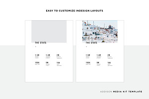 Addison Media Kit Template