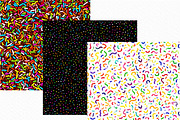 Rainbow Sprinkles Seamless Pattern, an Illustration by Craft Nest (Thumbnail 3 of 6)