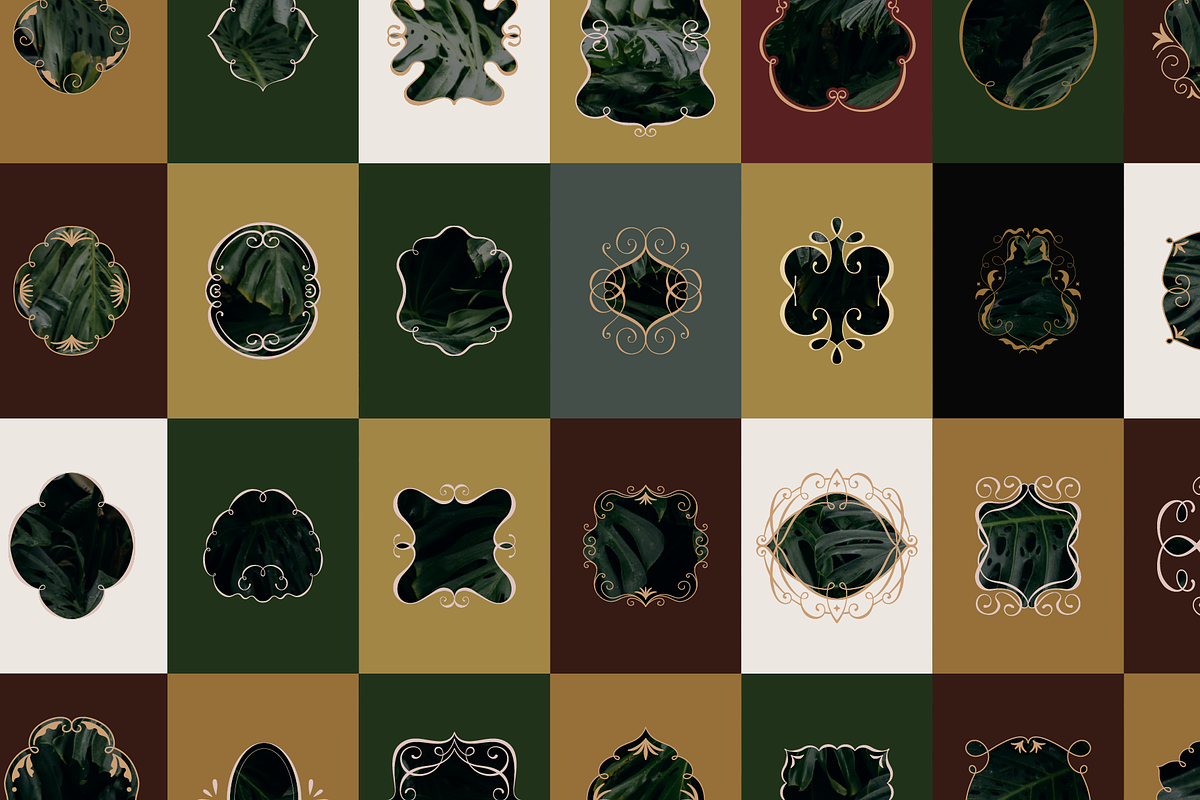 Vector frames and logo templates, an Object Graphic by venimo (Photo 13 of 14)