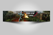 Youtube Gaming Channel Art, a Social Media Template by Jaisivakumar (Thumbnail 2 of 4)