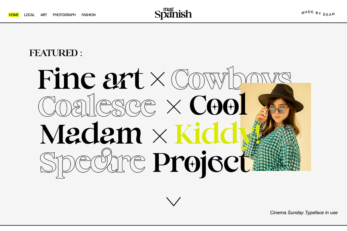 cinema sunday, a Serif Font by INKSUN™ (Photo 6 of 11)