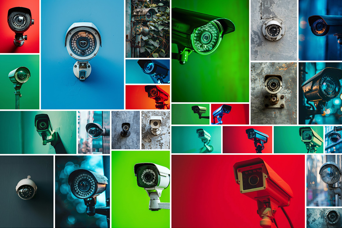 111 - Security cameras, a Technology Photo by Handmadefont (Photo 4 of 13)