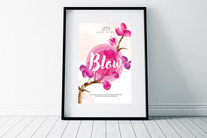 Sale Typography Flyer Templates, a Flyer Template by Psd Templates