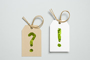 Green Leaves Alphabet [Vector], an Object Graphic by Chuhastock (Thumbnail 7 of 8)