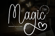 Magic | Script Font, a Handwritten Font by Scratchones (Thumbnail 1 of 9)