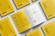 A4 Magazine Mockup Set Smart Object, a Mockup by Toasin Studio (Thumbnail 4 of 7)