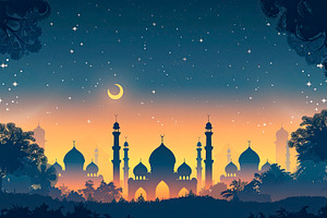 Enchanted Eastern Night Skyline , Ge, a Photo by LOGOCREATIVE