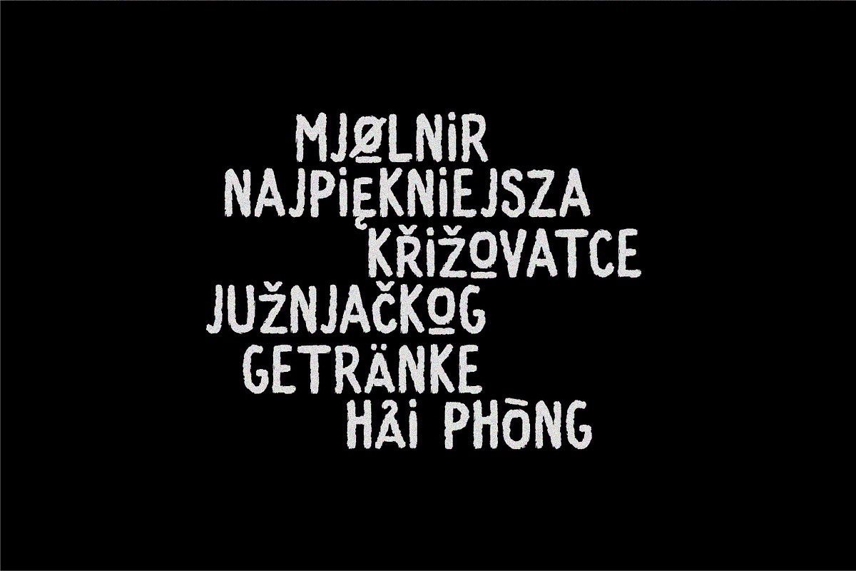 Pinewood - Handpainted Rustic Sans, a Font by Harmonais Visual (Photo 13 of 16)