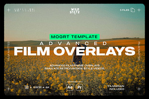 Advanced Film Overlays | 4K + 1080P