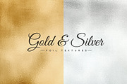 Gold & Silver Foil Textures, a Texture Graphic by Medialoot (Thumbnail 1 of 4)