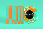 7 Vinyl Mockup, a Packaging Mockup by Glue Lab (Thumbnail 4 of 5)