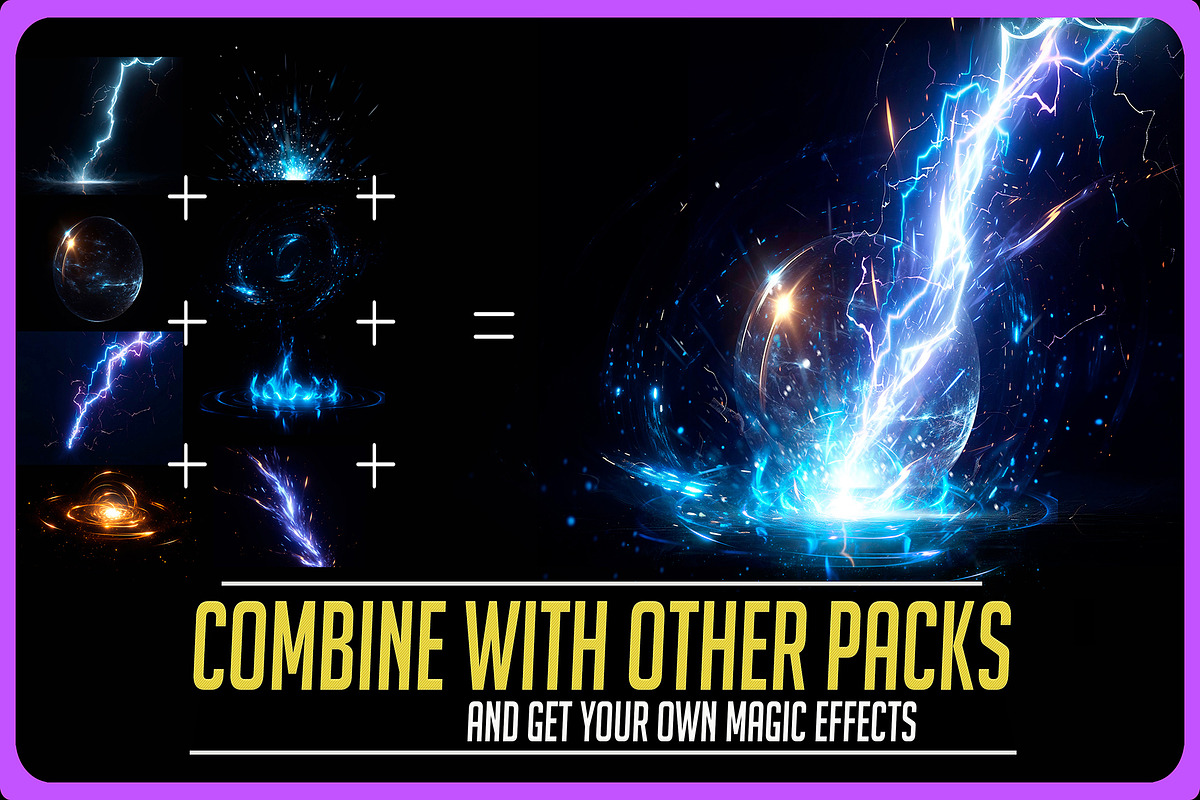 Magic Effects Bundle - 13 Packs, an Object Graphic by Mikel Blazgad (Photo 5 of 21)