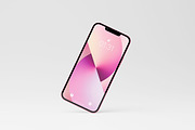 iPhone 13 Mockup, an iPhone Mockup by UFR_GRAPHIC (Thumbnail 6 of 7)