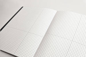 5 SketchBook Mockup NoteBook Mock-up