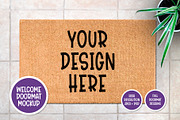 Doormat Mock Up, a Product Mockup by Little Type Factory (Thumbnail 1 of 3)