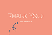 Neria | Ornate Display Font, a Sans Serif Font by Cosy Fox (Thumbnail 7 of 7)