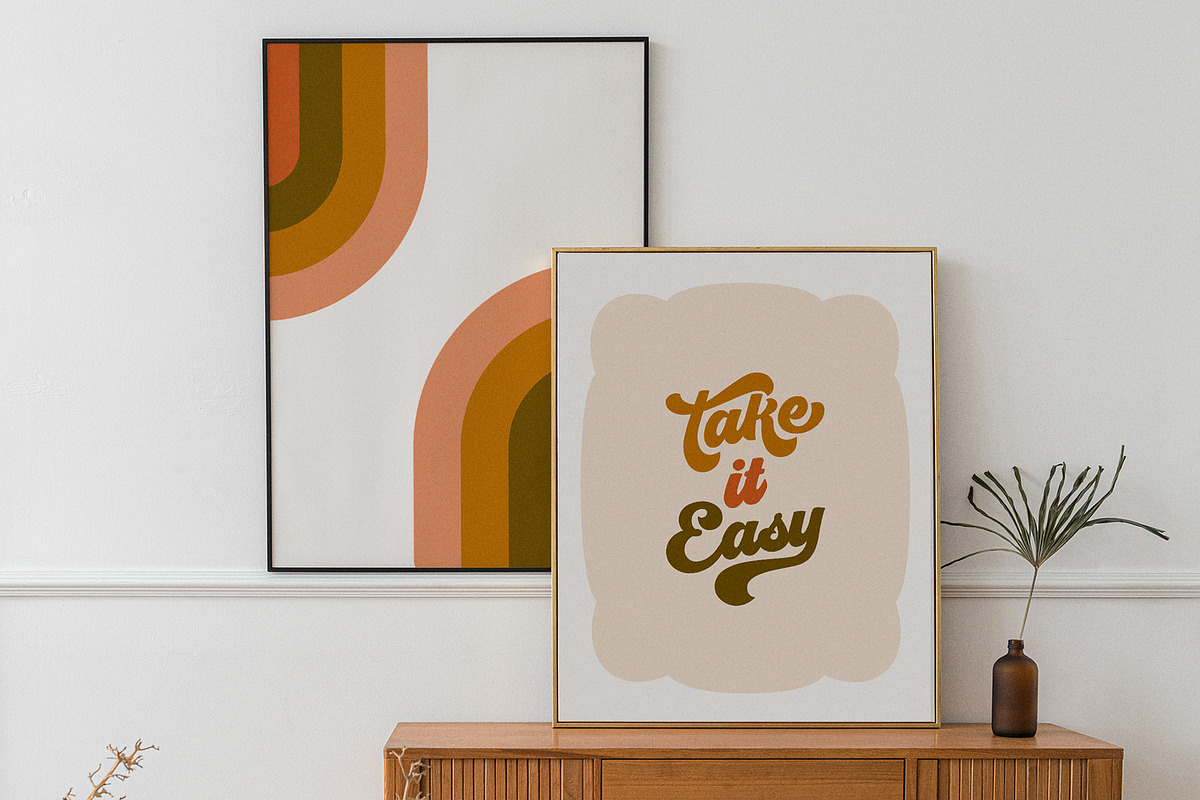 70s Retro Hippie Graphics, an Illustration by Summit Avenue (Photo 6 of 8)