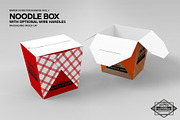 Noodle Box Packaging Mockup, a Packaging Mockup by INCDesign (Thumbnail 5 of 6)