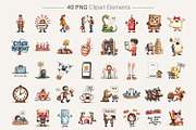 Sarcastic Cyber Monday Clipart 2, an Illustration by Artnoy (Thumbnail 2 of 8)