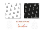 Fire Flames Cliparts & Digital Paper, an Illustration by AllNikArt (Thumbnail 4 of 4)