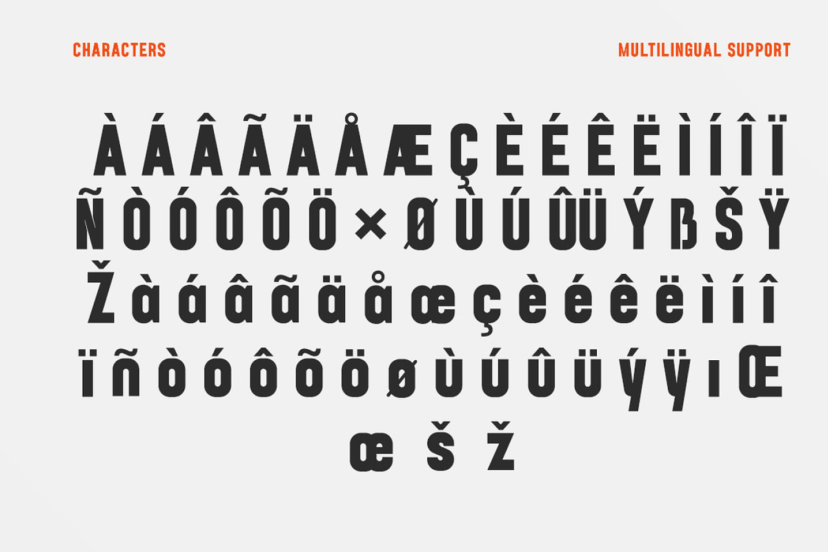 Doktrine - Bold Condensed Sans Serif, a Sans Serif Font by Brand Earth (Photo 3 of 8)