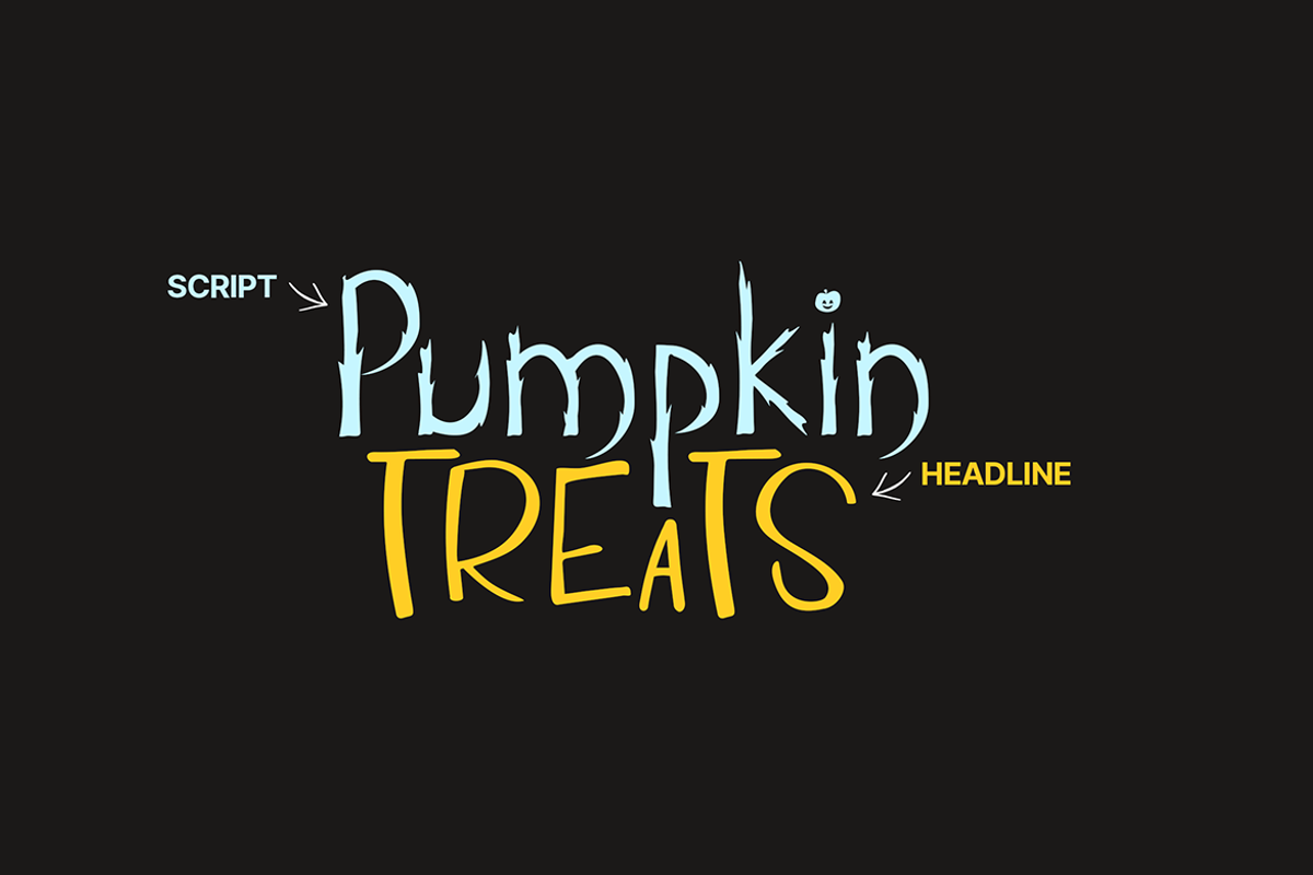 Pumpkin Treats - The Halloween Fonts, a Handwritten Font by Designova® (Photo 10 of 11)
