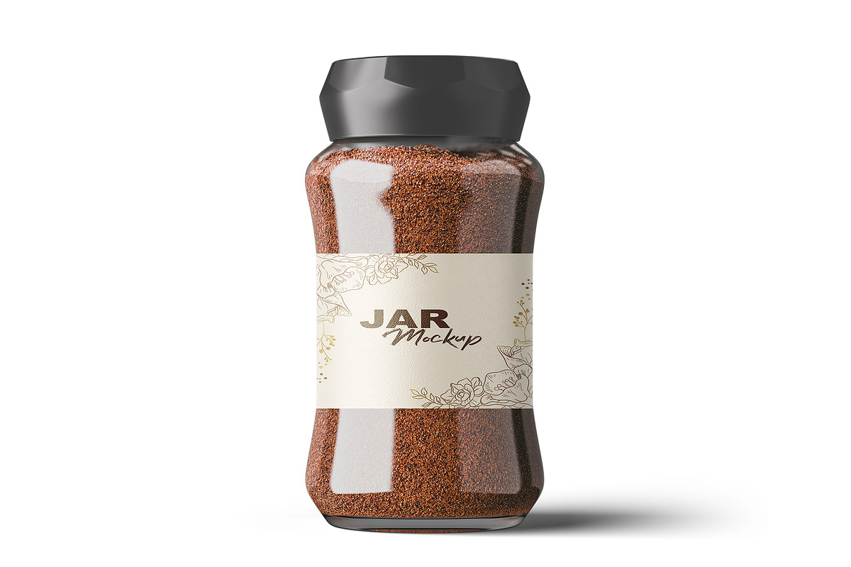 Jar Mockup, a Cups & Container Mockup by mockupbuys (Photo 22 of 26)