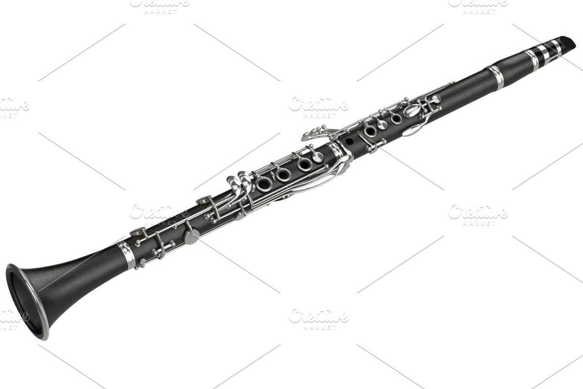 Clarinet musical instrument, set, an Object Graphic by ARTYuSTUDIO (Photo 2 of 10)
