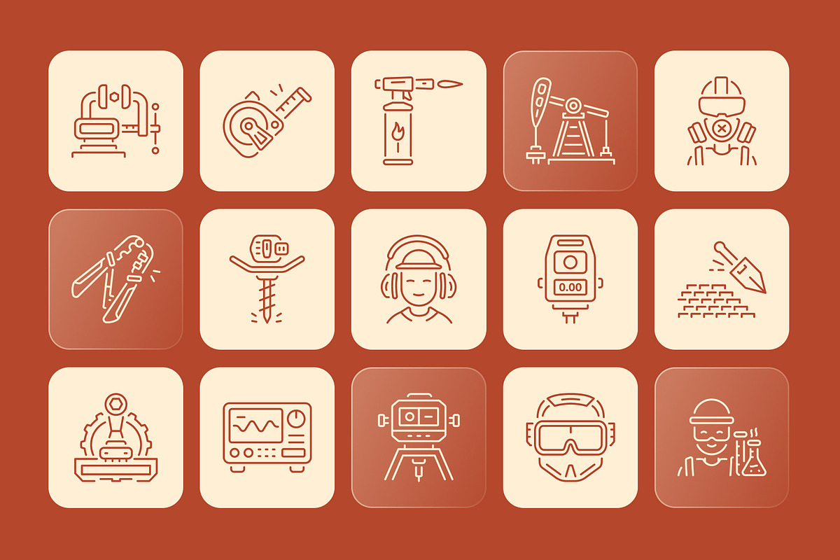 Animated Engineering Icon Set, an Outline Icon by Prosymbols (Photo 4 of 5)
