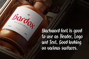 Blackword NeoGothic, a Blackletter Font by Sentavio (Thumbnail 6 of 7)