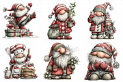 Whimsical Christmas Santa Clipart, an Illustration by Daily.Designs (Thumbnail 4 of 5)