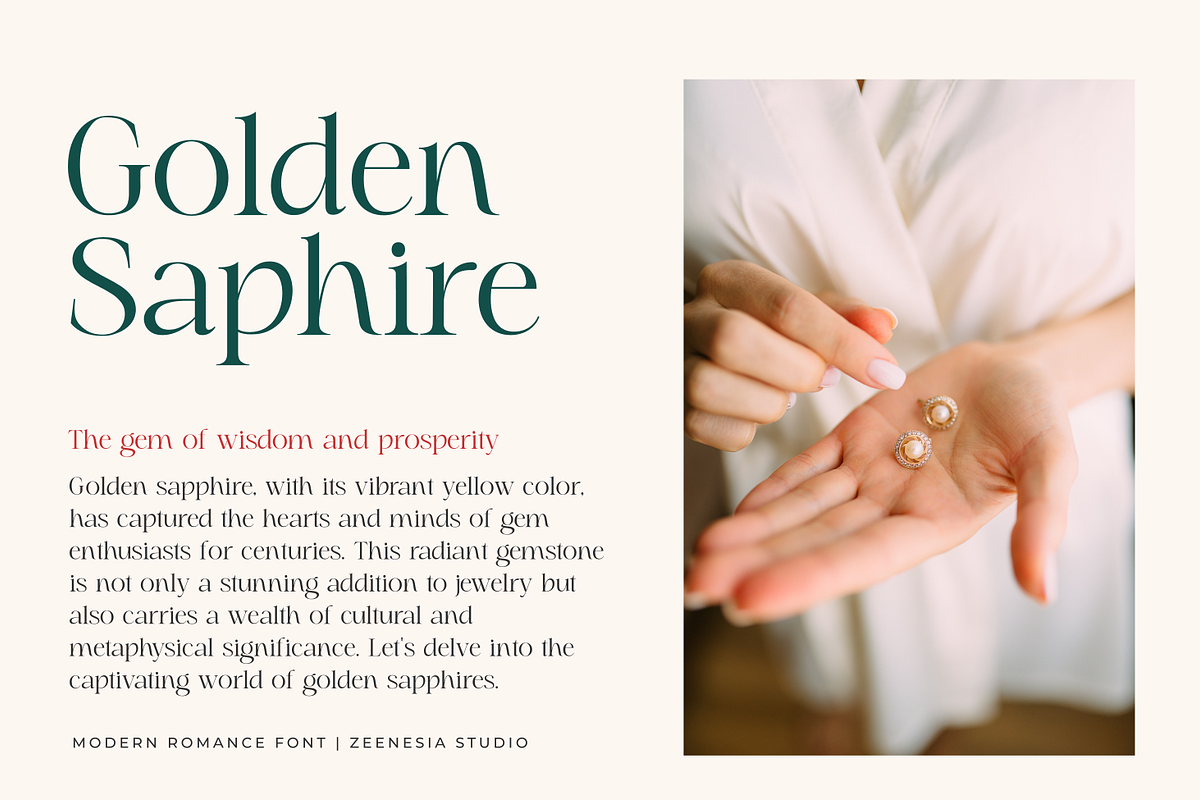 Modern Romance Font, a Serif Font by zeenesia (Photo 6 of 18)