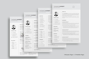 Resume/CV - 5 Pages