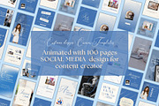 100 Animated Canva Instagram Post, a Social Media Template by TheBrightGrap (Thumbnail 5 of 5)