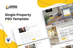 Property PSD Template - Gapura