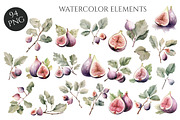 Watercolor Violet History Floral, an Object Illustration by Evgeniia (Thumbnail 8 of 9)