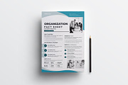 Nonprofit Organization Fact Sheet, a Flyer Template by obayes (Thumbnail 2 of 3)
