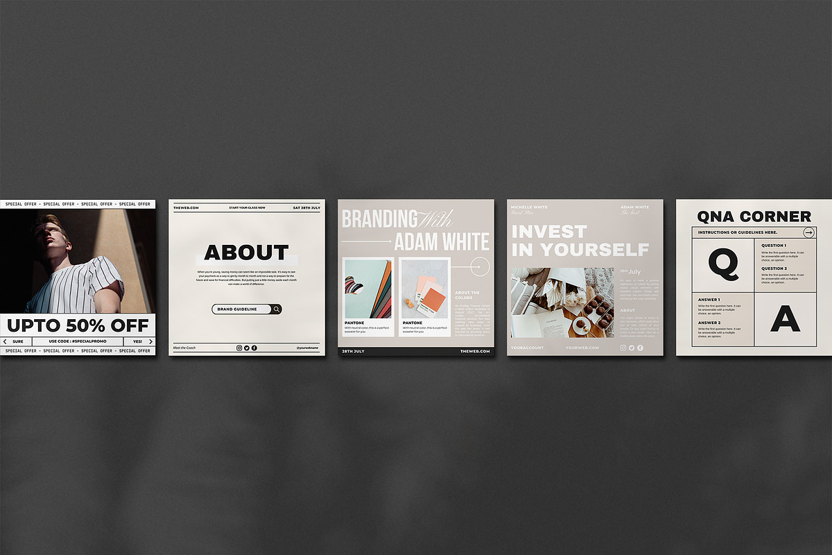 TARA | Branding kit, a Social Media Template by Analogi Studio (Photo 8 of 9)