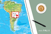 TRAVEL MAP- TRIP TRACKER, an Icon by Hello Talii (Thumbnail 5 of 5)
