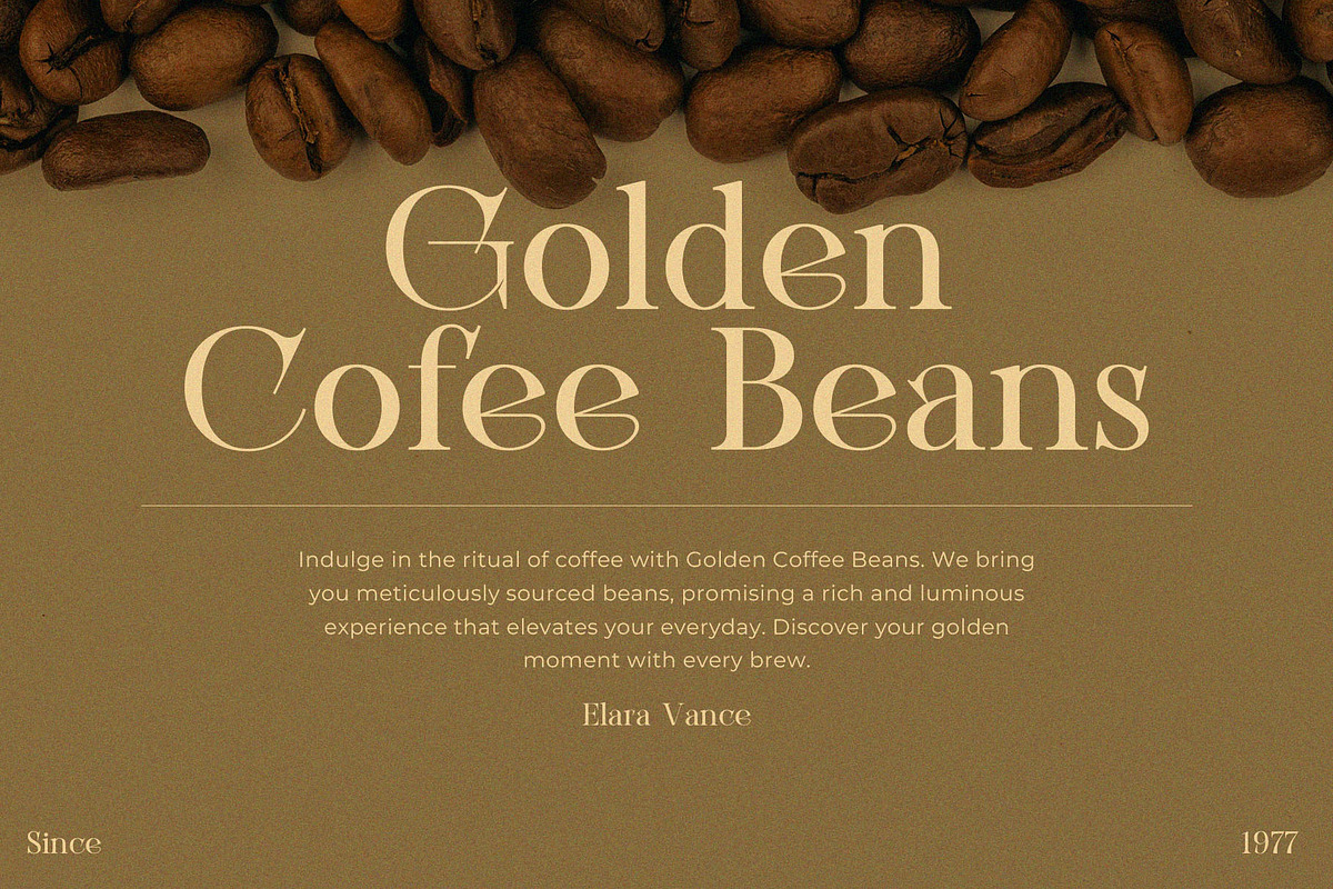Rikatin – Stylish Display Serif Font, a Serif Font by BrandSemut (Photo 5 of 8)
