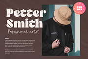 Qitella Modern Stylist Font, a Serif Font by zeenesia (Thumbnail 6 of 15)