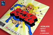 Super Comic Covers, a Graphic by mixmedia87 (Thumbnail 1 of 4)